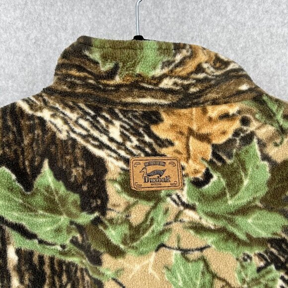 Duxbak Mens Reversible Jacket Size XL Camo Fleece Waterproof Insulated Hunting - Picture 7 of 16